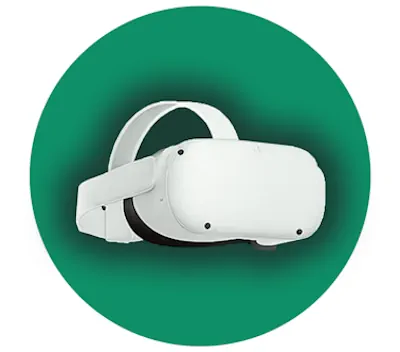 Virtual Reality Headset Banner